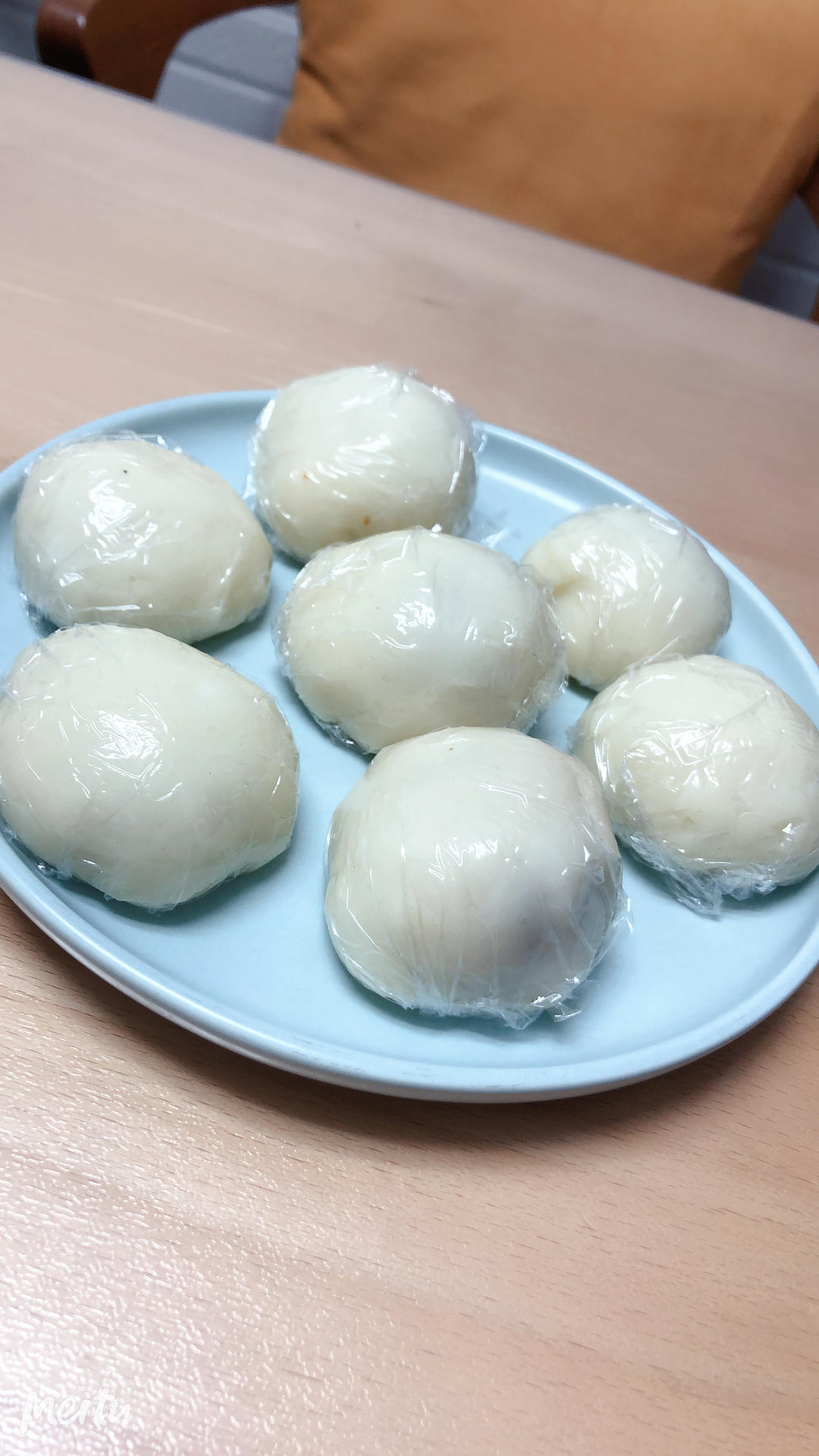 自制糯米糍（花生黑芝麻和豆沙夹心）