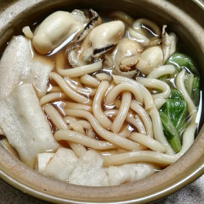 海鲜酱油乌冬面的做法