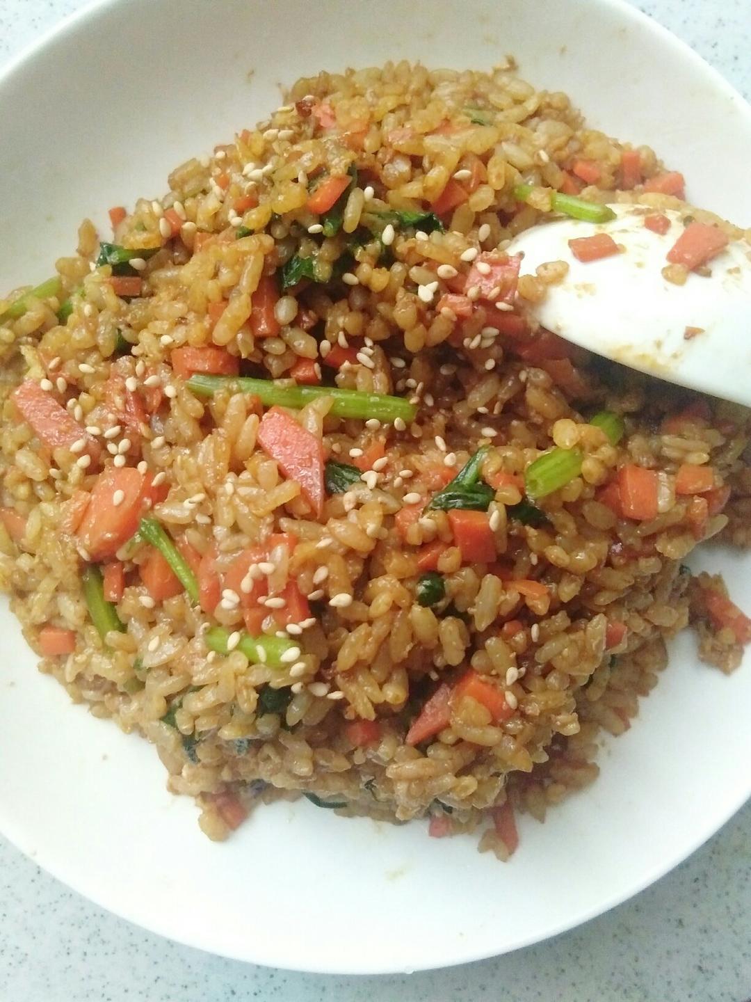好吃到停不下来的酱油蛋炒饭