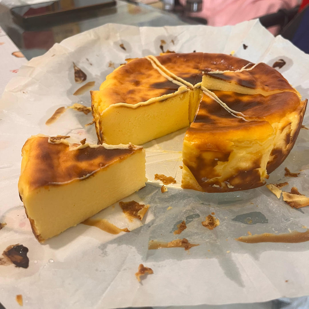 巴斯克芝士蛋糕『最简单的蛋糕』零失败🔥芝士控