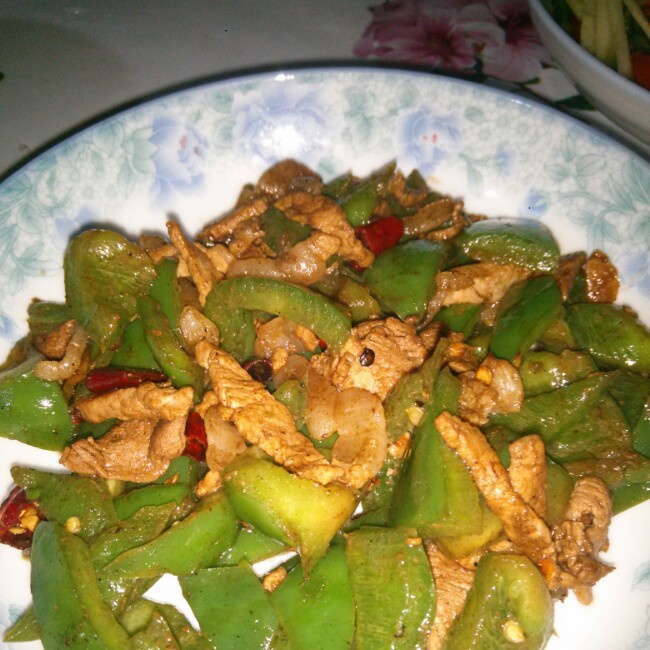 青椒肉丝