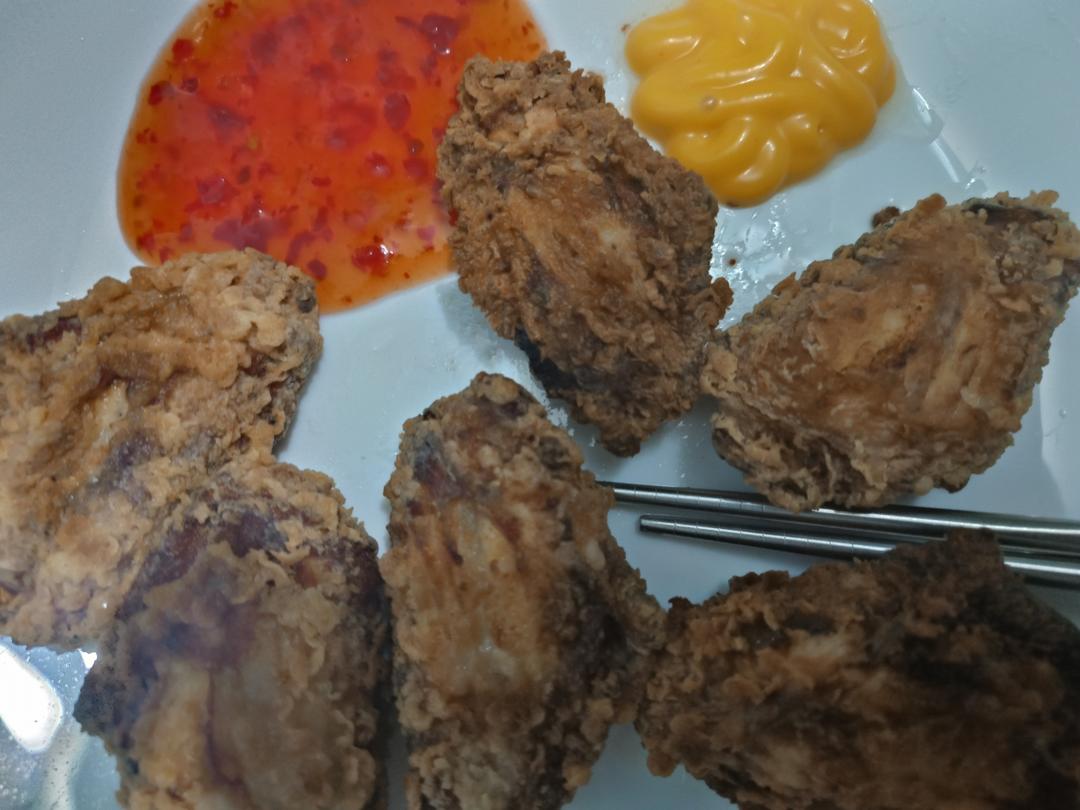外脆里嫩‼️ | 巨满足的韩式双拼炸鸡🍗追剧必备