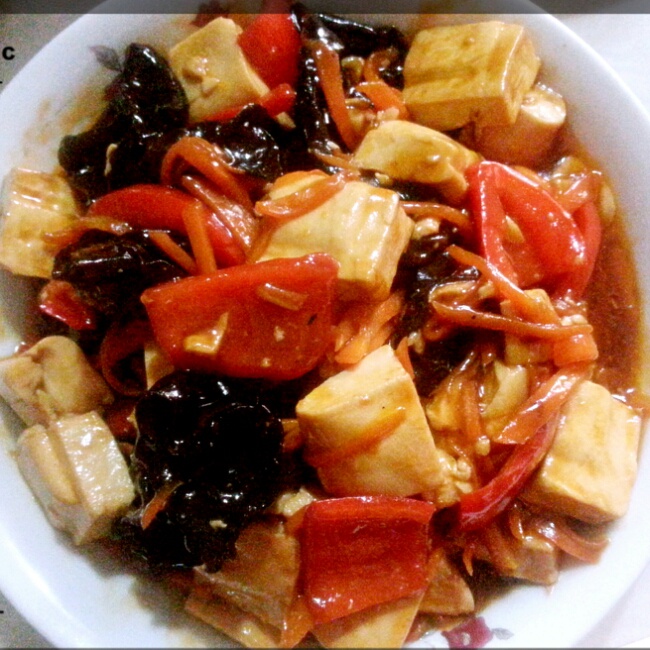 鱼香豆腐