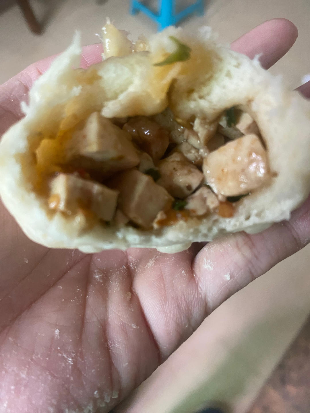 香辣豆腐包，媲美建德豆腐包