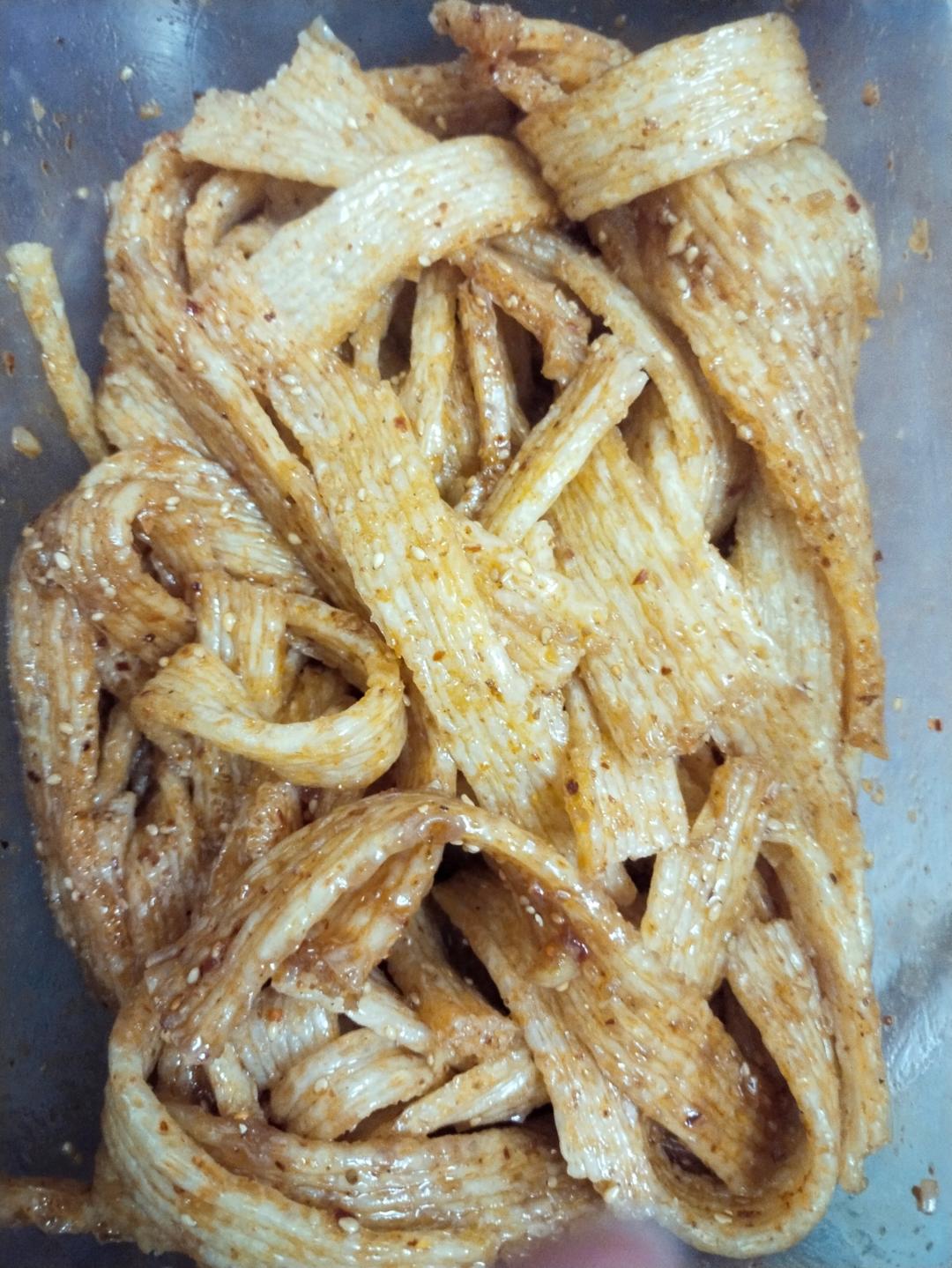 自制辣条  牛筋面辣条