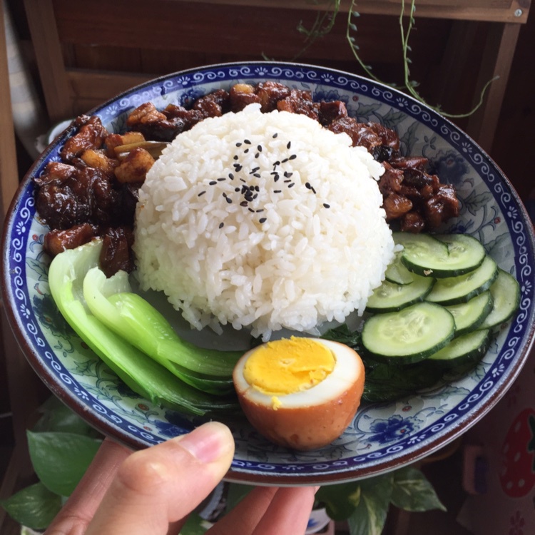 台式卤肉饭