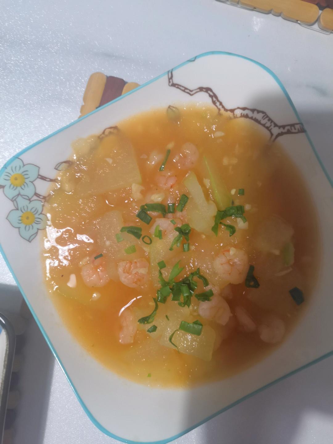 冬瓜虾仁🍤减重必吃❤️超简单零难度❤️