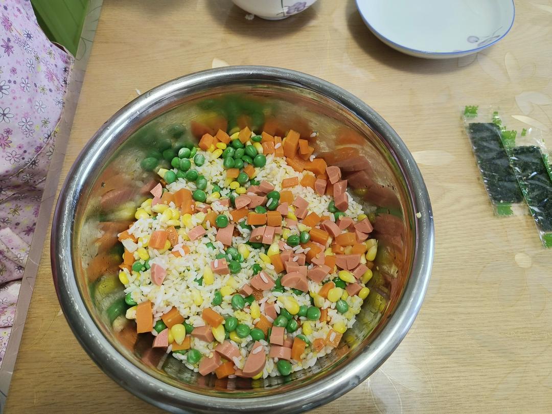 大朋友小朋友都爱吃的海苔饭团