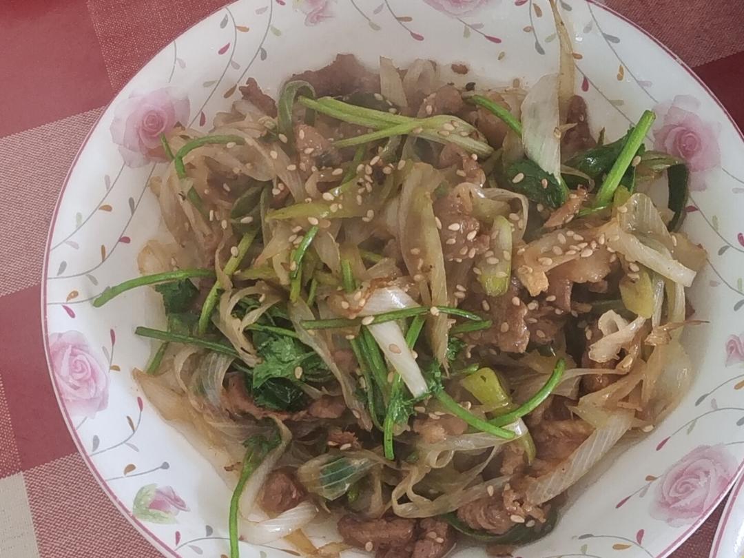 【嗷呜】老北京葱爆羊肉