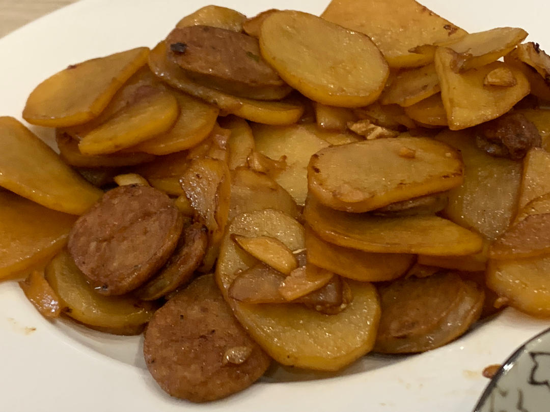 香肠土豆片～欲罢不能