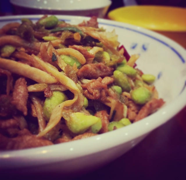 茭白肉丝