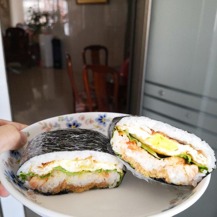 高颜值海苔饭团