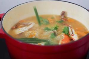金瓜螃蟹汤的做法 步骤7