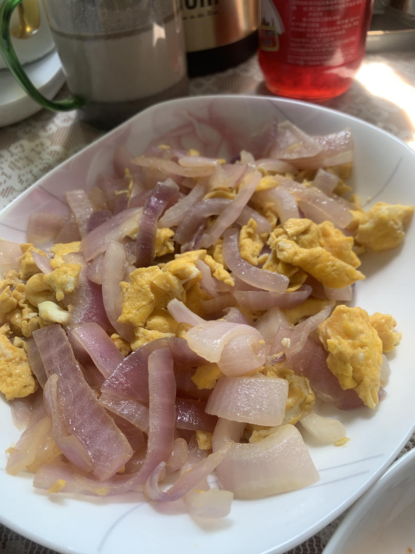 洋葱炒鸡蛋