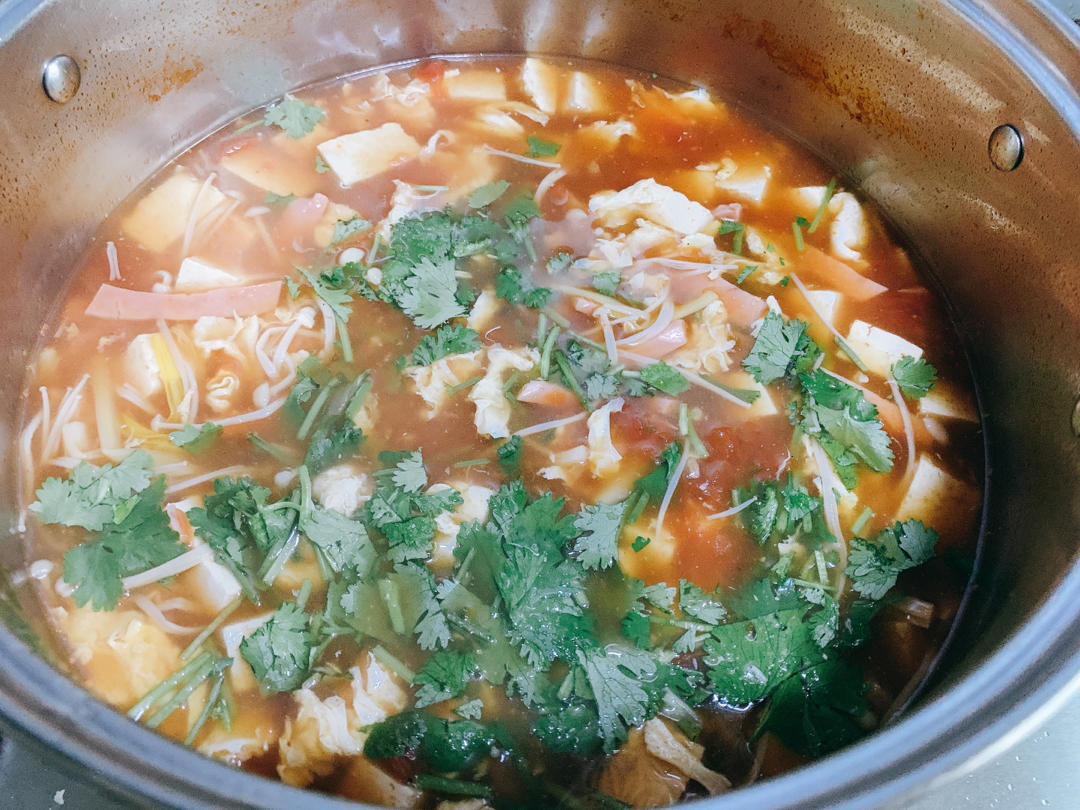 超级好喝，酸辣开胃的酸辣汤