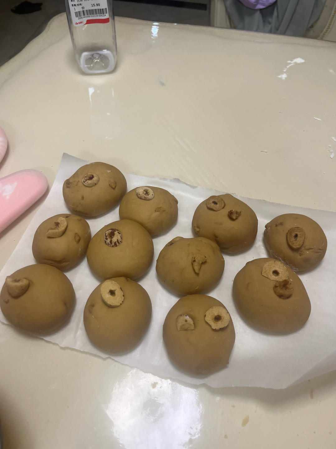 红糖开花馒头
