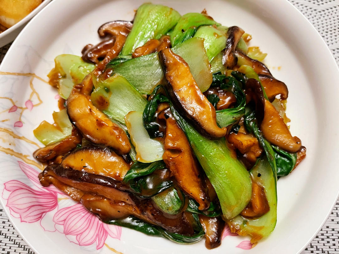香菇油菜（简单快手）