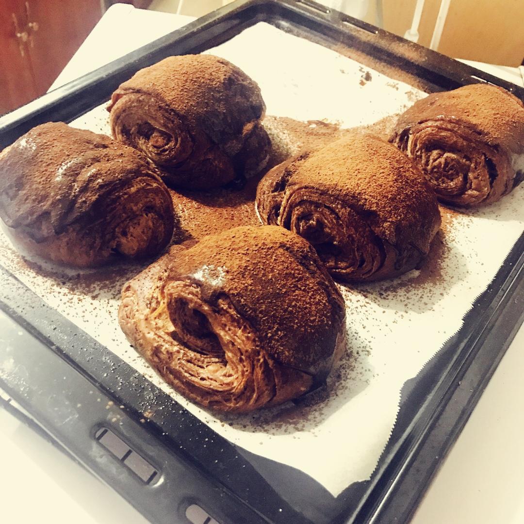脏脏包-可颂牛角包Chocolate Croissants
