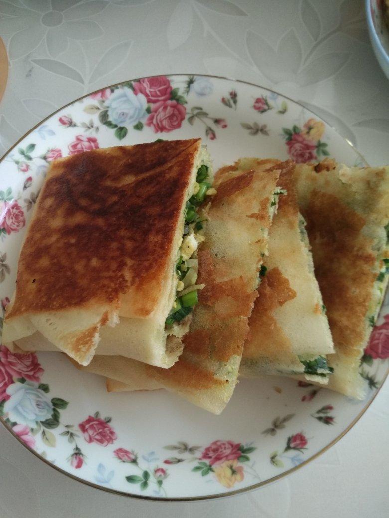 美味韭菜煎饼