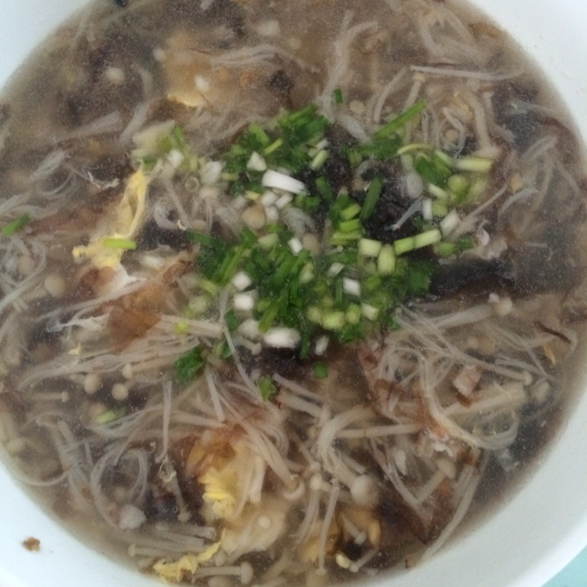 紫菜金针菇汤