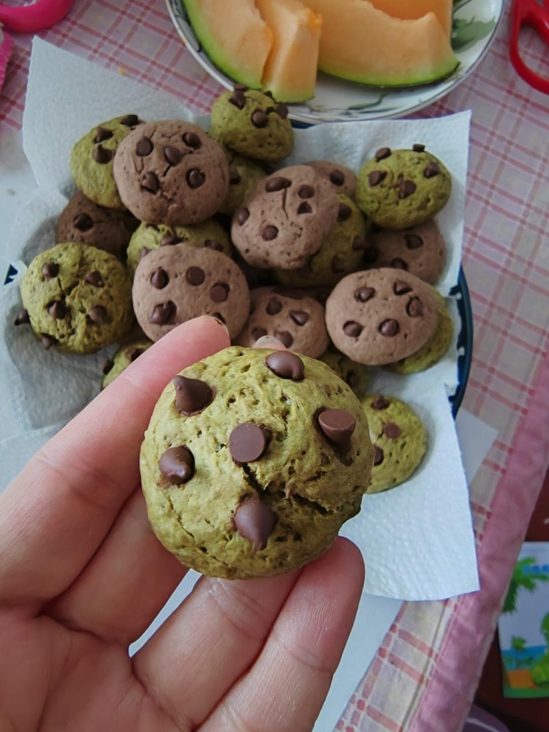 下午茶煲剧小甜点：抹茶软心曲奇巨好吃