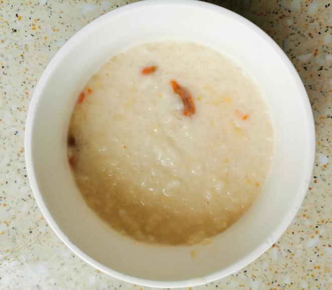 椰奶枸杞粥（简易版不用敲椰子）的做法