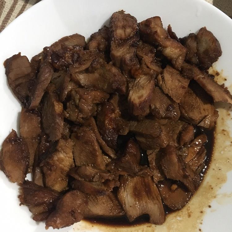 超简单平底锅叉烧肉，多汁味浓不能再快手