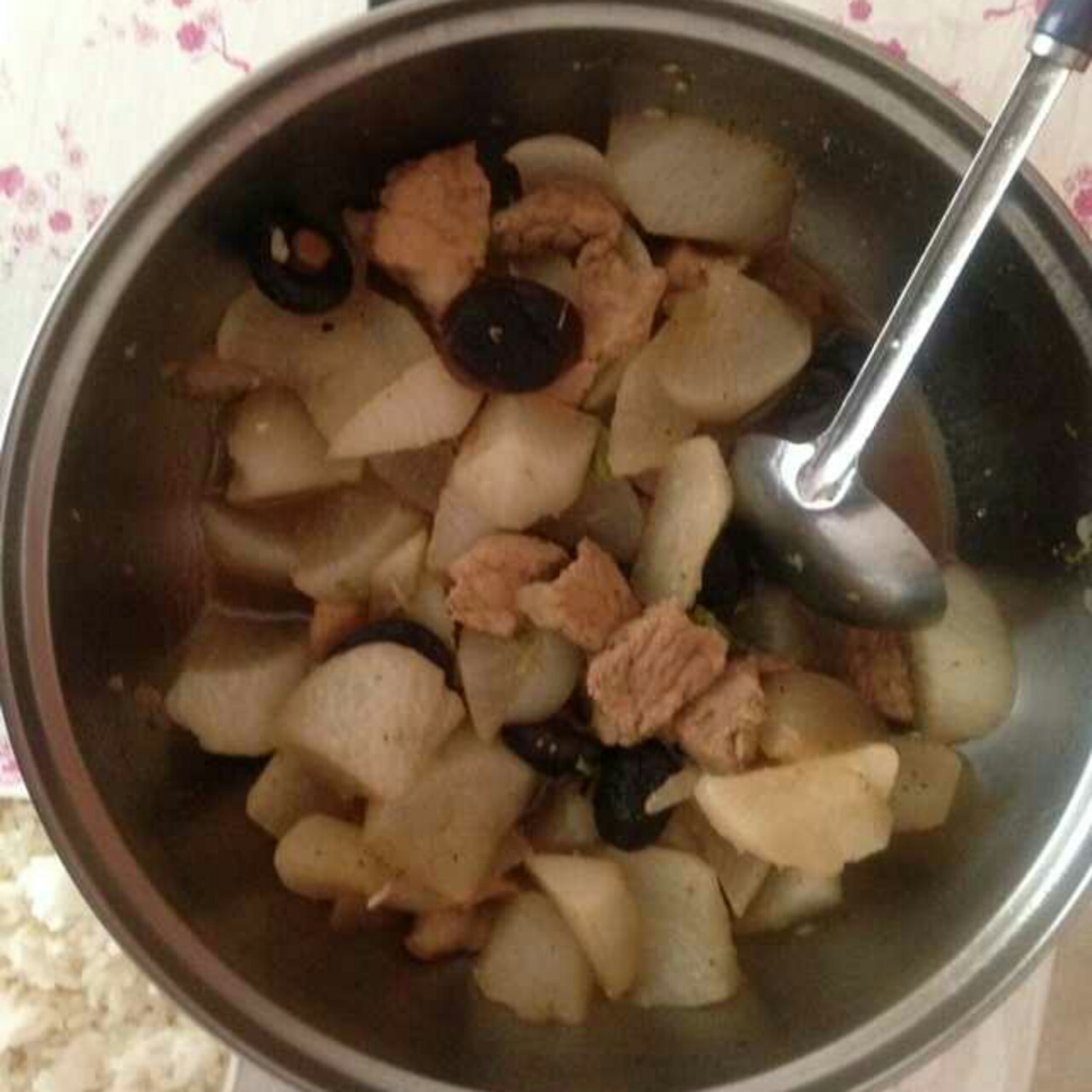 白萝卜炖肉
