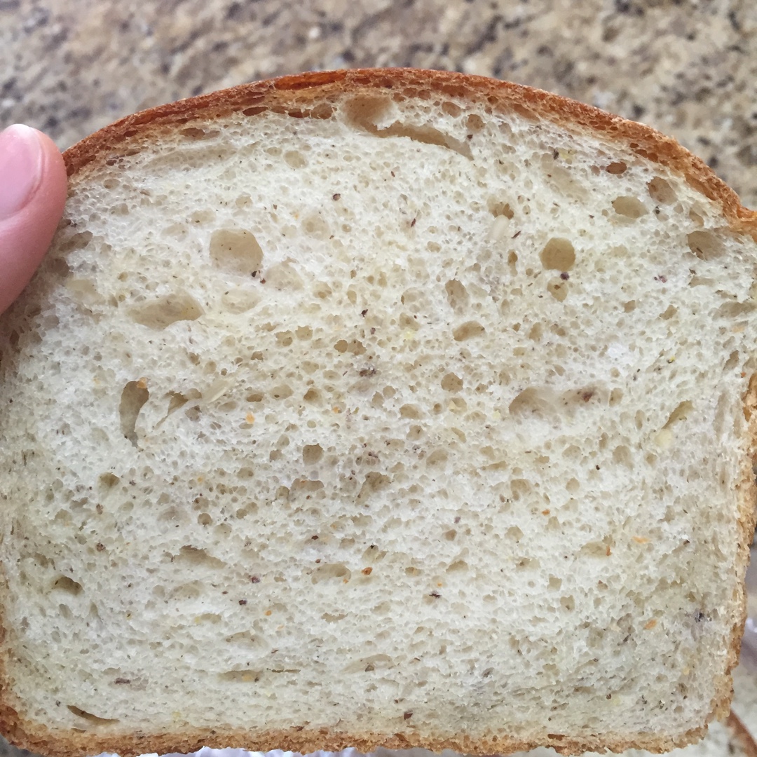 【天然酵母吐司篇】——湿润松软山形吐司