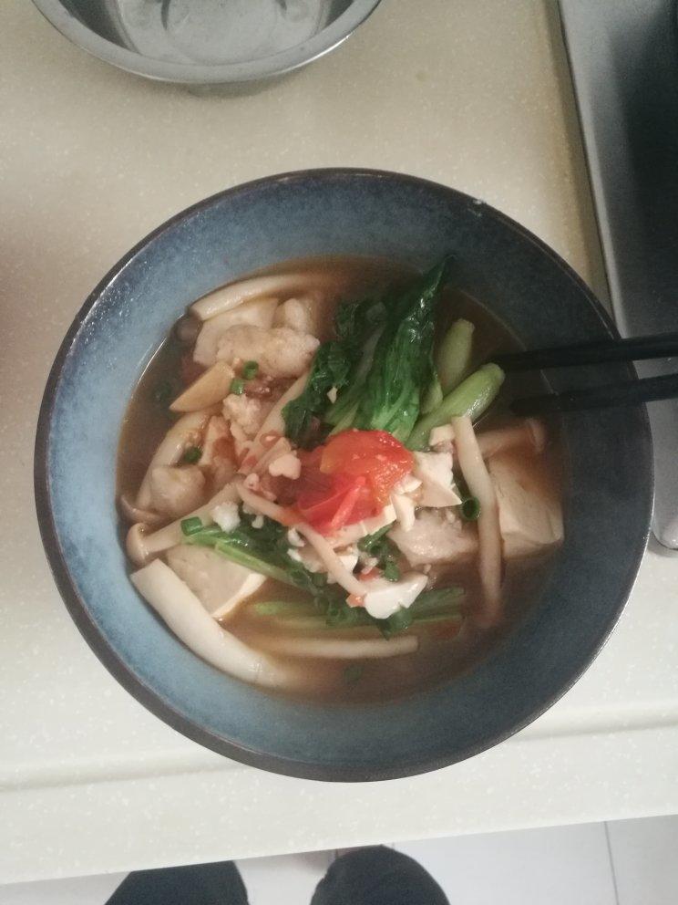 龙利鱼豆腐煲