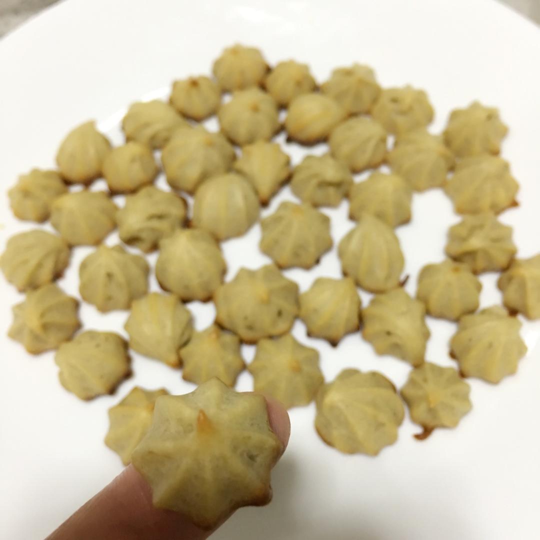 宝宝辅食：星星泡芙 草莓味