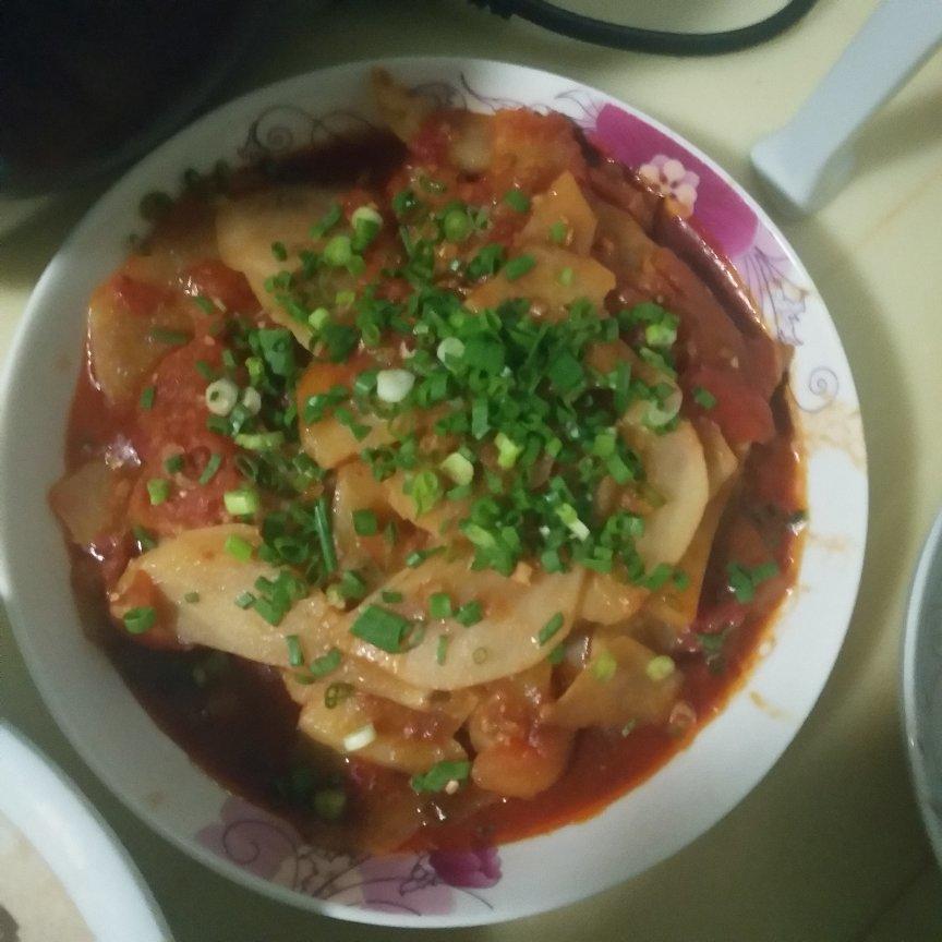 西红柿炒土豆