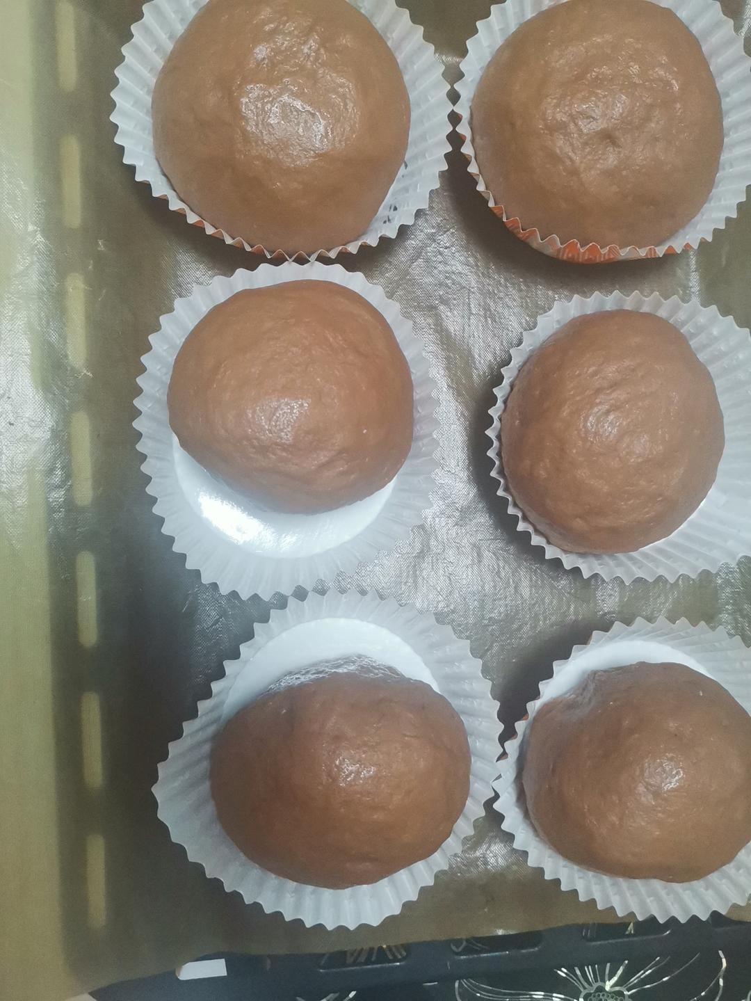 烘焙店畅销的巧克力可可牛奶面包❗️网红蘑菇云面包‼️松软好吃孩子最爱