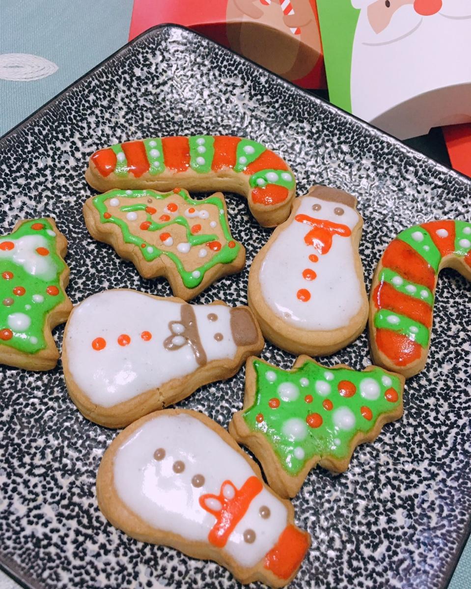 圣诞节糖霜饼干