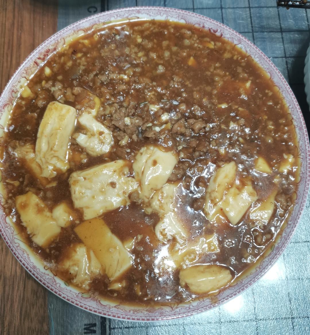 肉末嫩豆腐｜嫩滑口感爽口！这道快手菜超级下饭！！（减脂少油版）