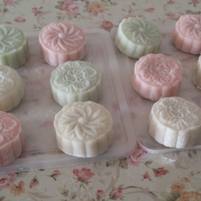 绿豆沙月饼