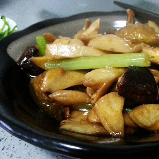 蚝油双菇