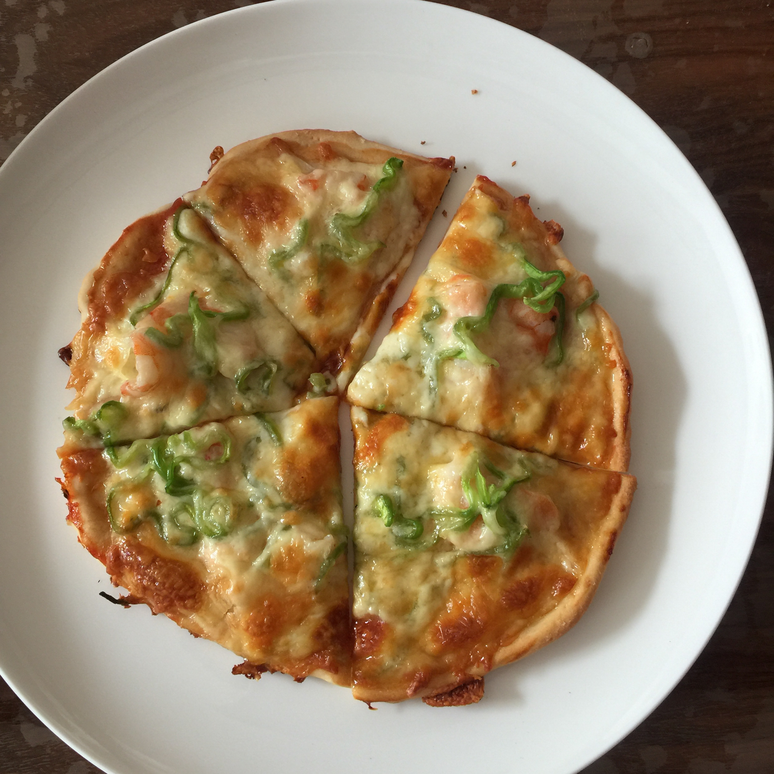 金枪鱼蘑菇披萨