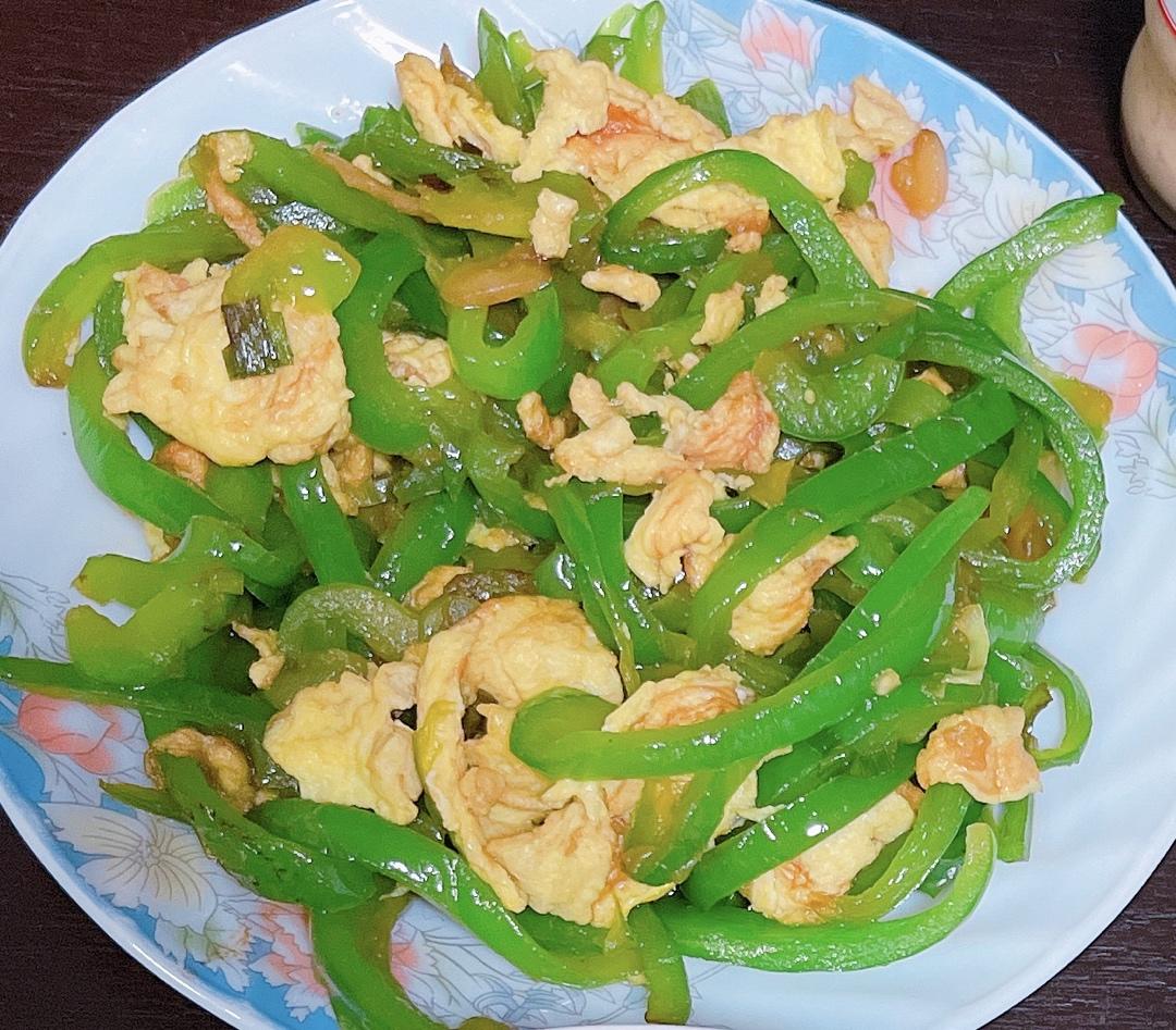 青椒炒蛋