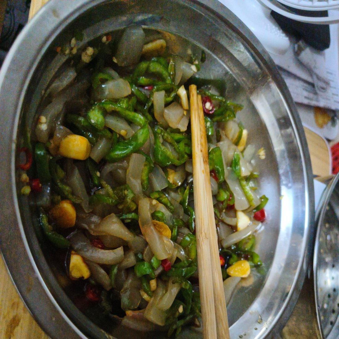 凉拌魔芋豆腐
