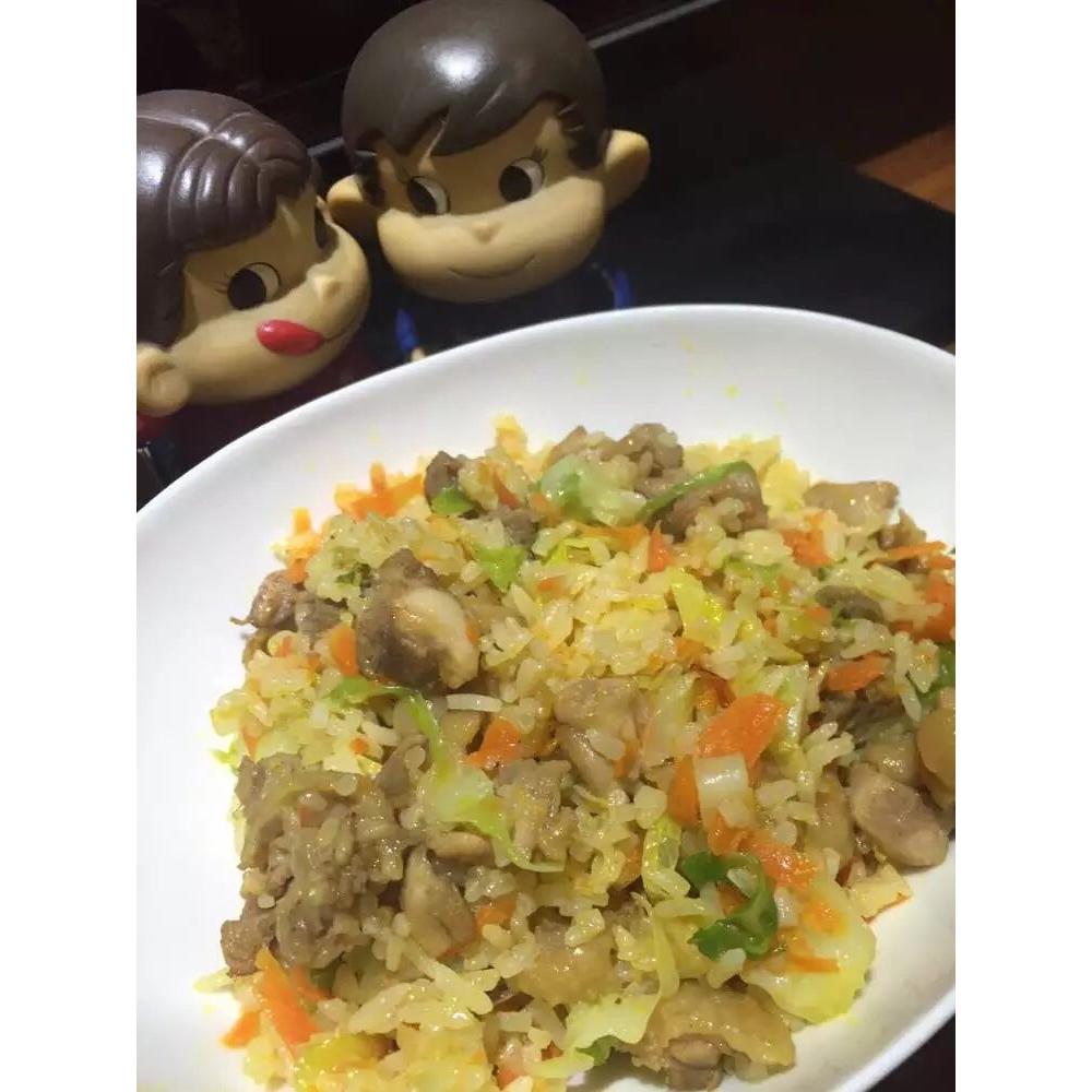 包菜炒饭