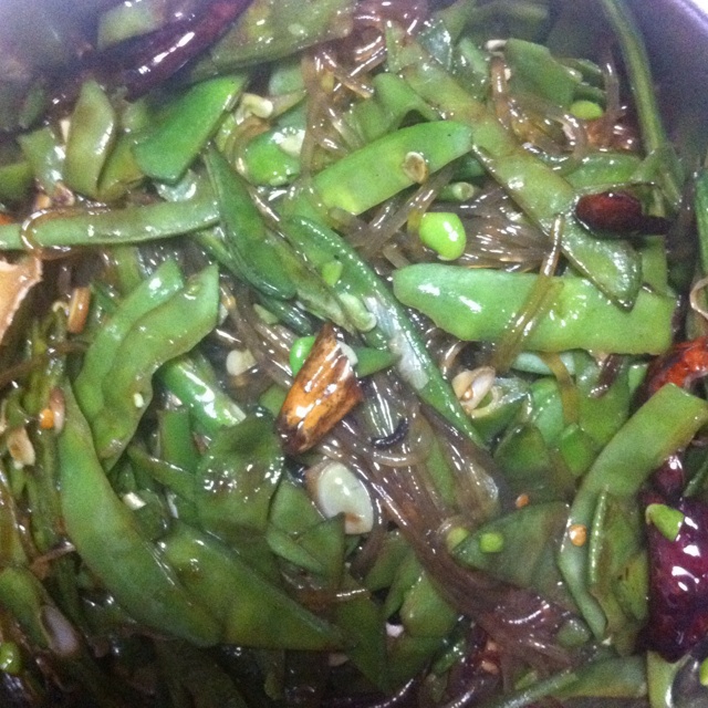 素炒扁豆(豆角、四季豆)