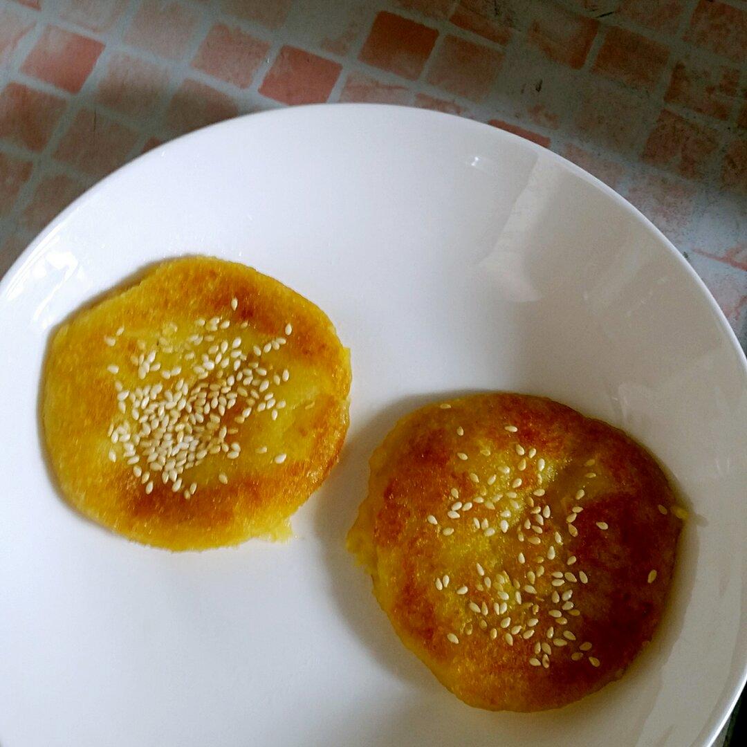糯米红薯饼