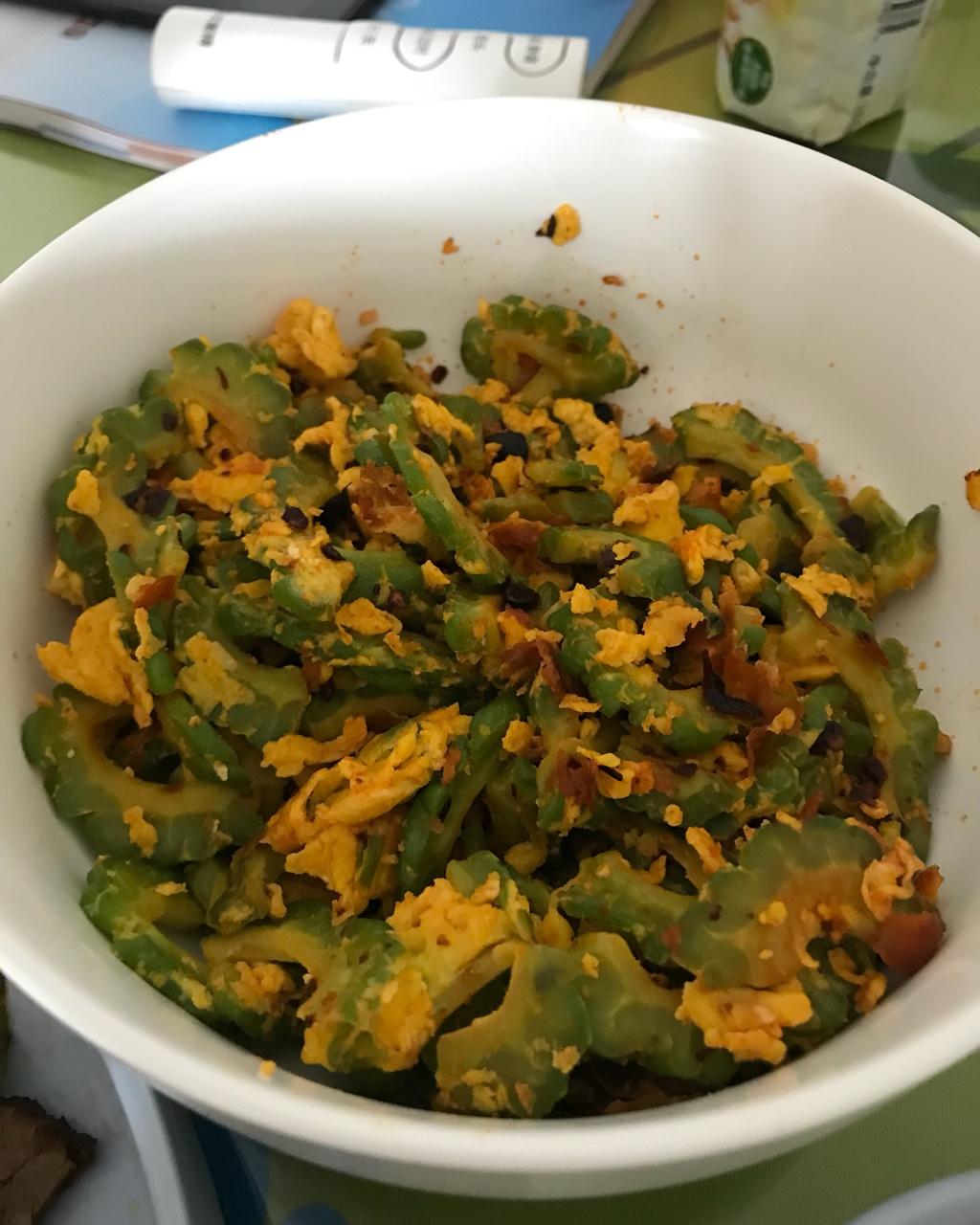 苦瓜炒蛋（清火菜）