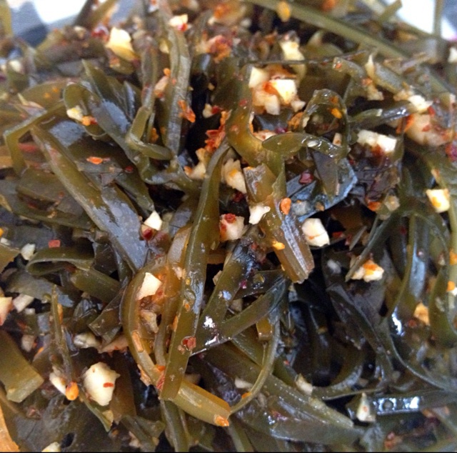 红油蒜泥海带丝