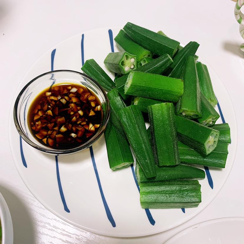 蒜蓉秋葵
