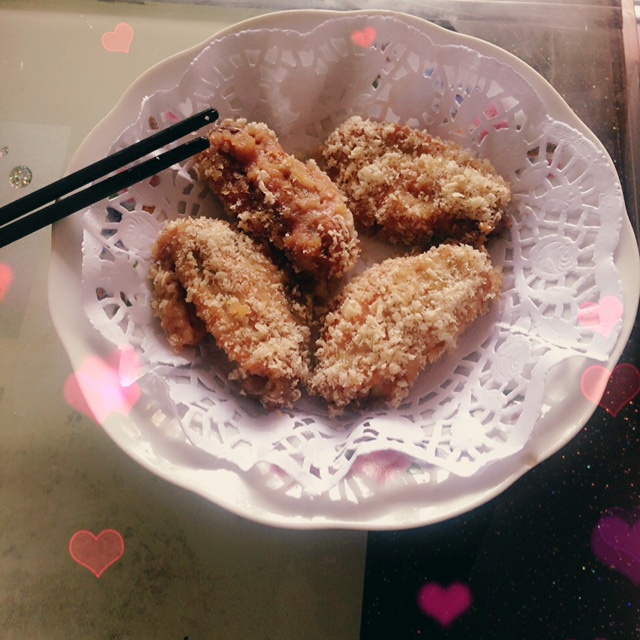 无油无烟微波炉版炸鸡翅（无难度懒人超快手菜）