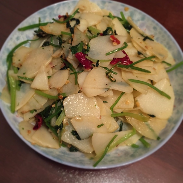 素炒土豆片