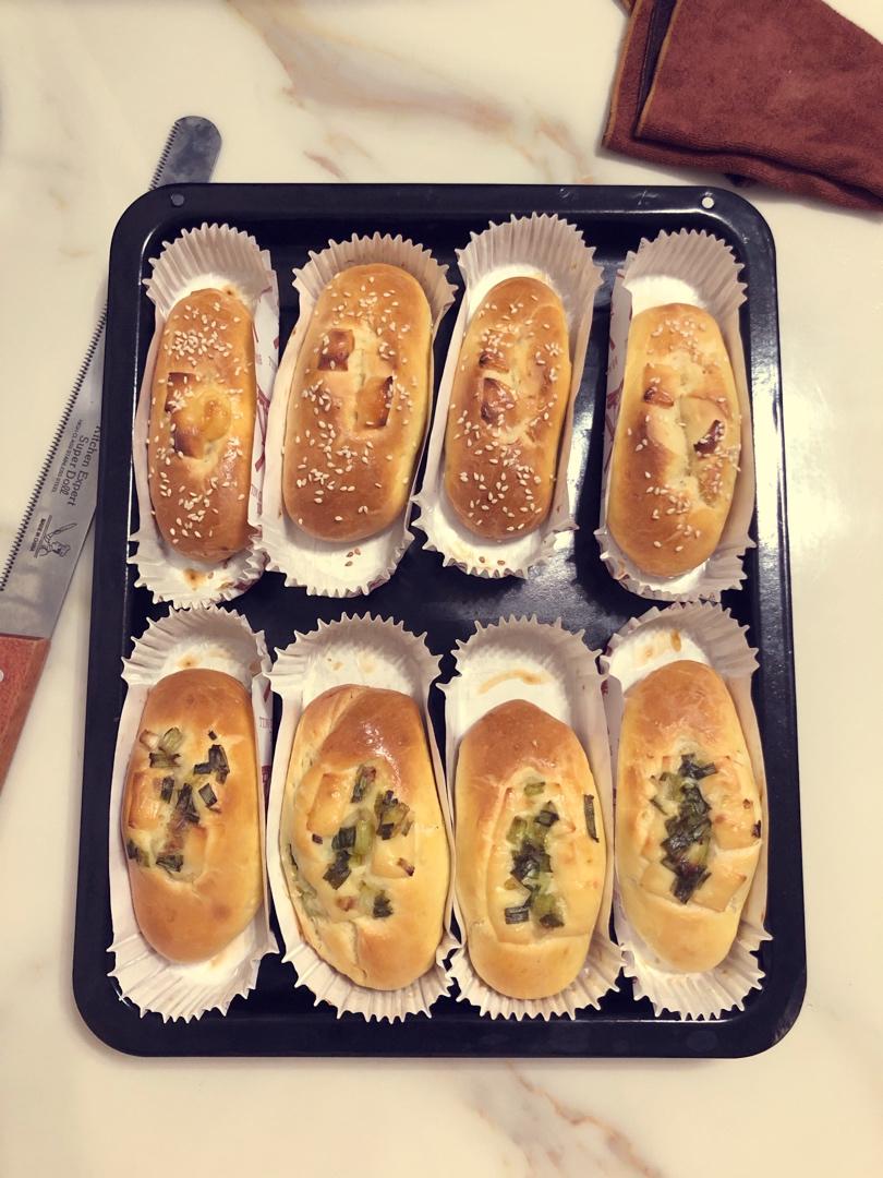 零基础，也能一次成功的葱香芝士面包