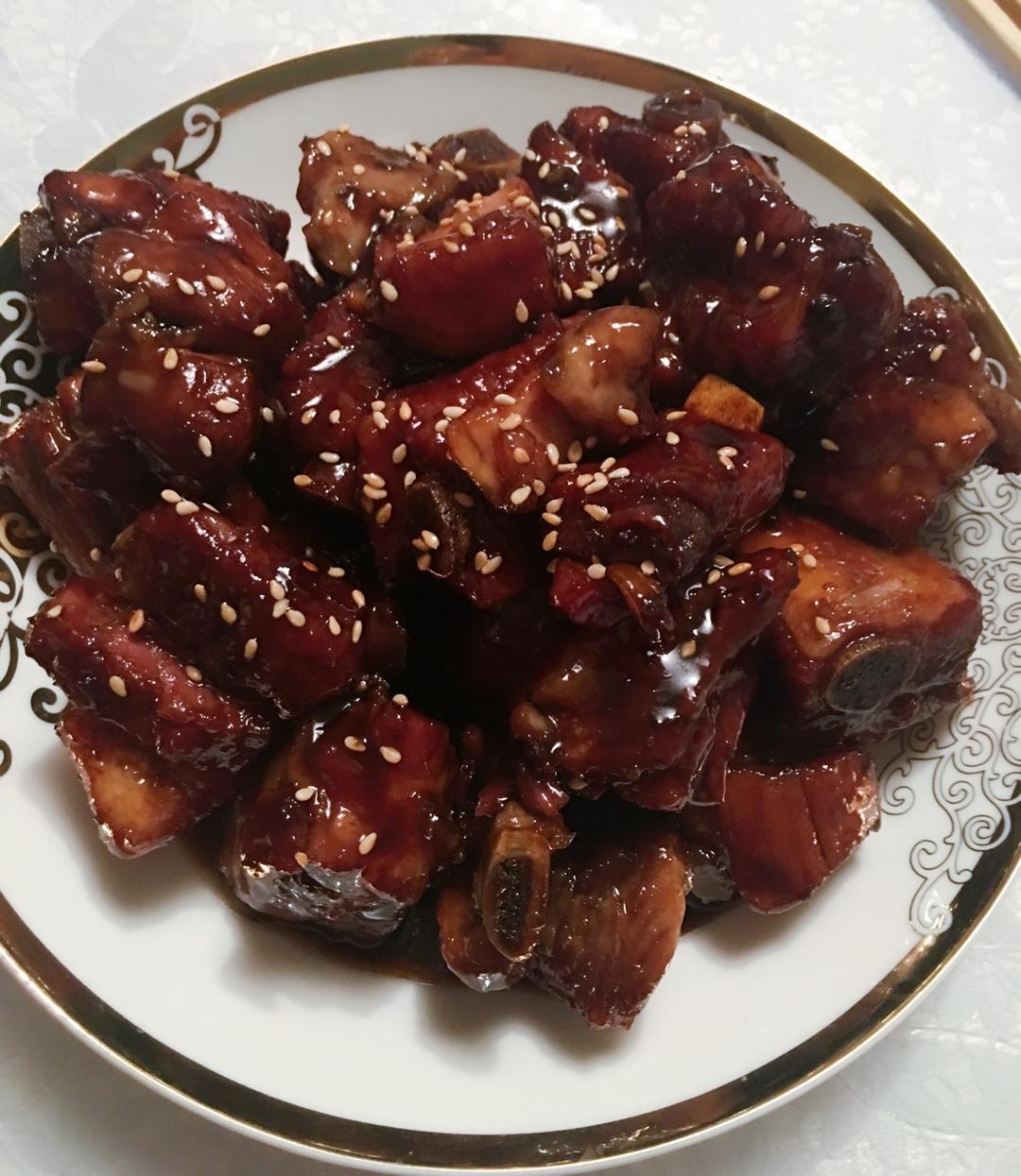 懒人版糖醋排骨